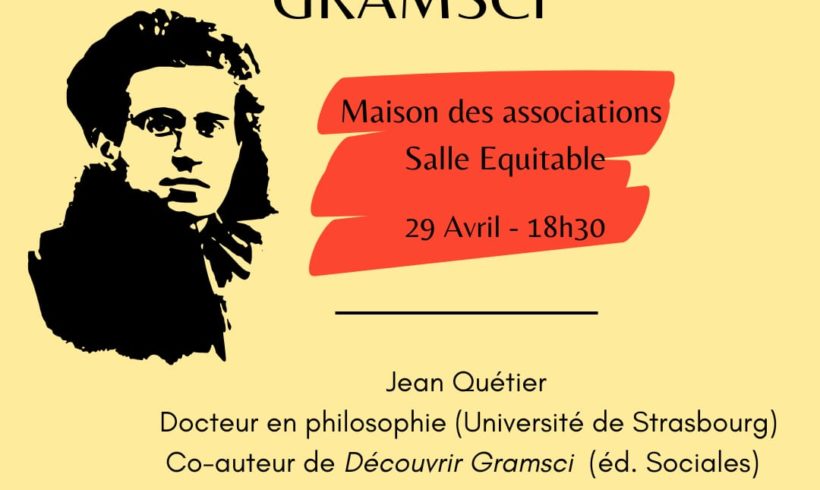 Conférence sur Gramsci